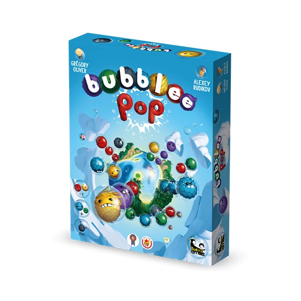 Bubblee pop társasjáték - Angol nyelvű