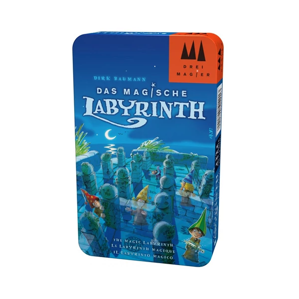 Az elvarázsolt labirintus társasjáték - fémdobozos változat