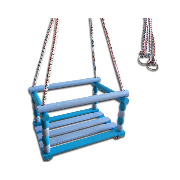 Fa hinta kék színben