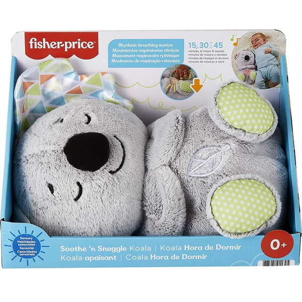 Fisher-Price: Szunyókáló koala zenélő plüss állat - Mattel