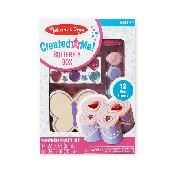 Pillangó fa doboz díszítő készlet - Melissa & Doug