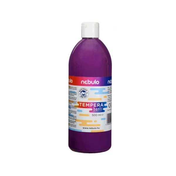 Nebulo: Lila folyékony 500ml-es tempera palackban