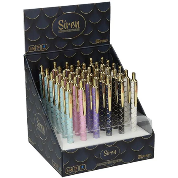 Spirit: Siren prémium aranyozott golyóstoll többféle színben 1db