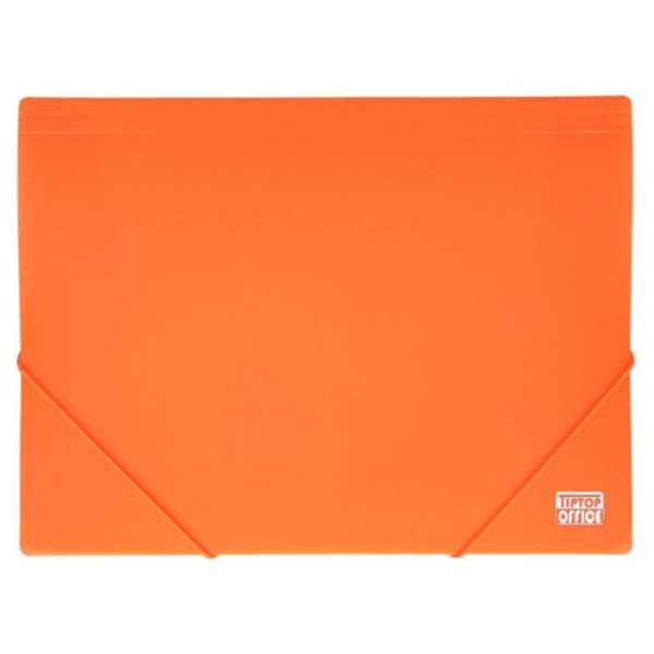 Spirit: Neon narancssárga műanyag gumis mappa A4-es