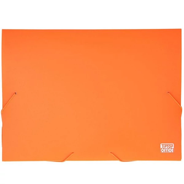 Spirit: Neon narancssárga műanyag gumis füzetbox A4-es