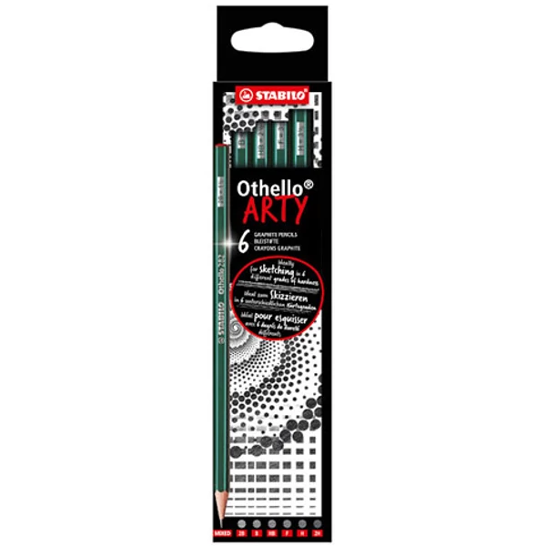 Stabilo: Othello Arty Mix grafit ceruza szett 6db-os