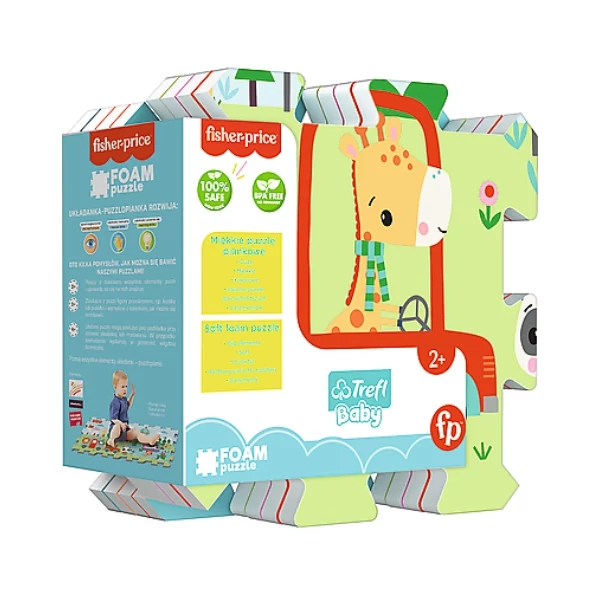 Fisher-Price Smile szivacs puzzle - Terfl