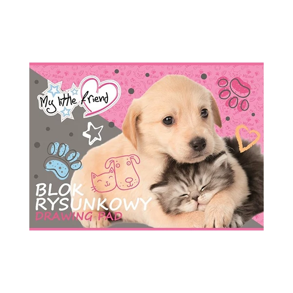 My Little Friend vázlatfüzet A/4 20 lapos