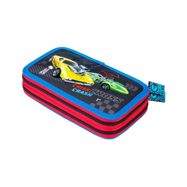 Hot Wheels Criss Cross Crash 2 emeletes töltött tolltartó