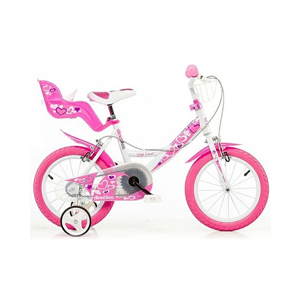 Szívecskés kerékpár 14-es méretben