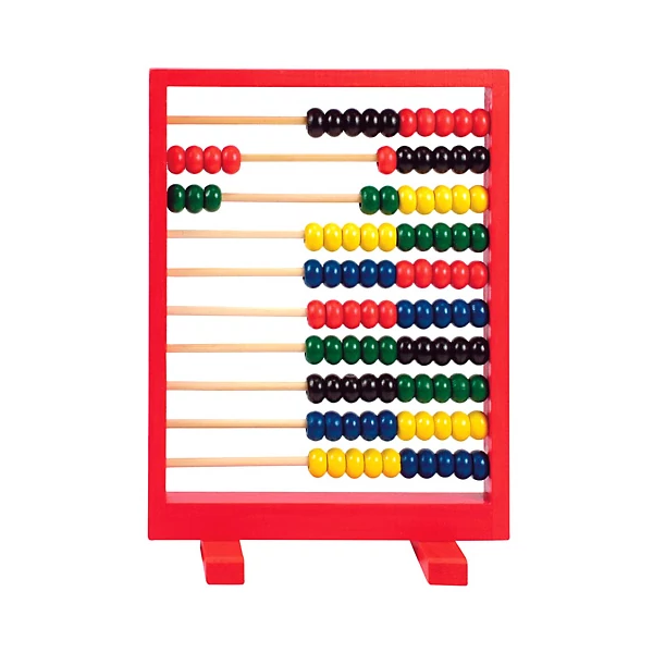 Piros abakusz fa számolójáték