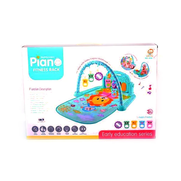 Oroszlános bébi játszószőnyeg beépített zongorával