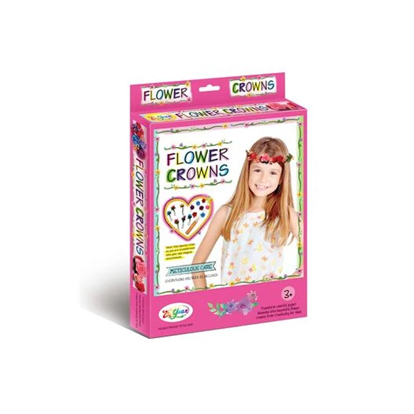 DIY virágos hajdísz készítő szett