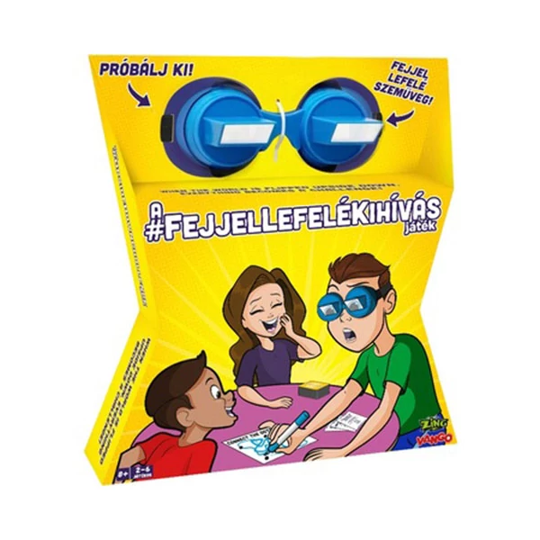 Zing: Fejjel lefelé kihívás társasjáték