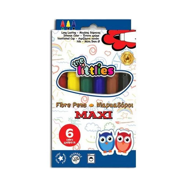 Jumbo színes filctoll szett 6db-os