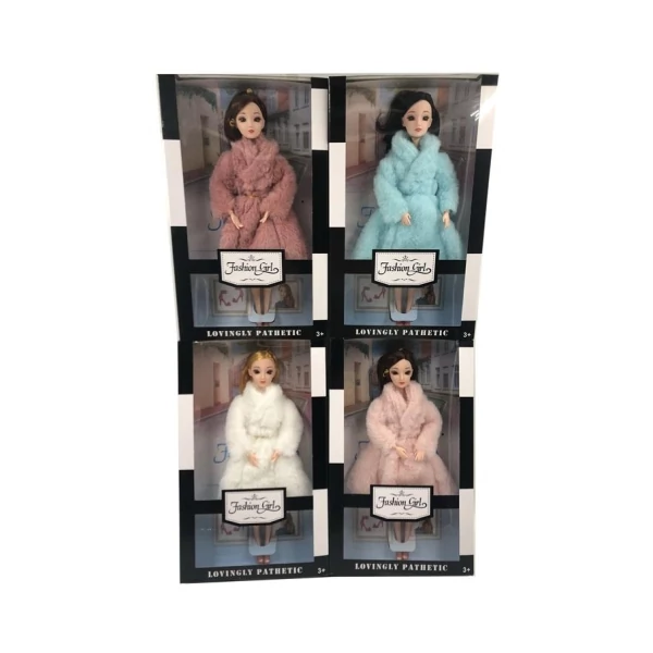 Fashion Girl baba szőrme kabátban több változatban