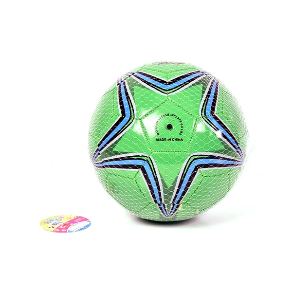 Műbőr focilabda élénk színekkel négyféle színben 23cm