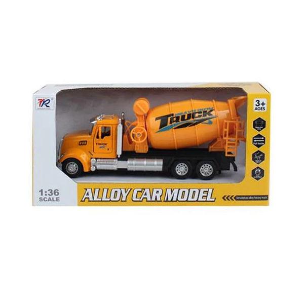 Betonkeverő autó hátrahúzós meghajtással 1/36