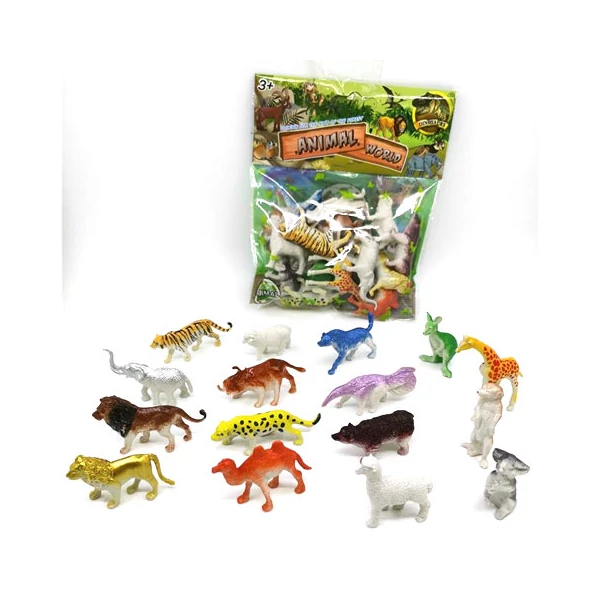 Szafari állatfigura csomag