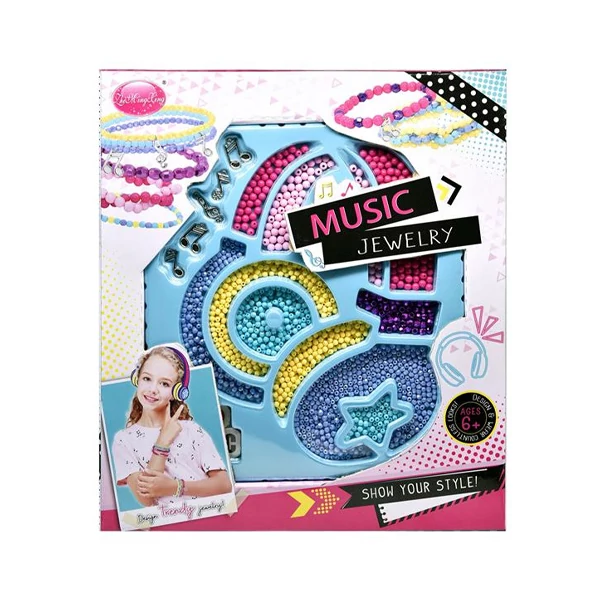 Music Jewerly ékszerkészítő szett hangjegy medálokkal