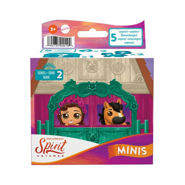 Szilaj: Pónik és barátaik pajtában 2. szorozat meglepetés csomag - Mattel