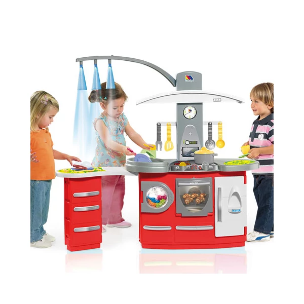 Molto: Játékkonyha fénnyel és kiegészítőkkel 118x34,5x110cm