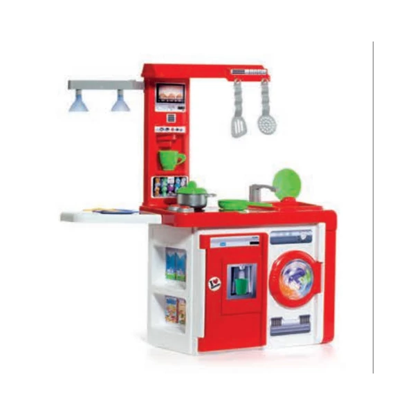 Molto: Játékkonyha szett lámpával és kiegészítőkkel 82x80x28cm
