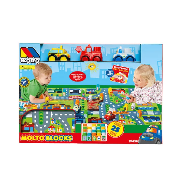 Molto: Blocks játszószőnyeg 25db-os szett