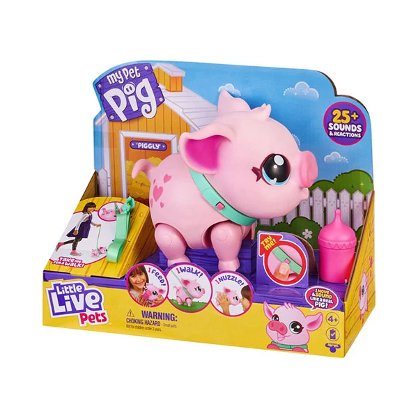 Little Live Pets: Pinki, a kismalac interaktív játék