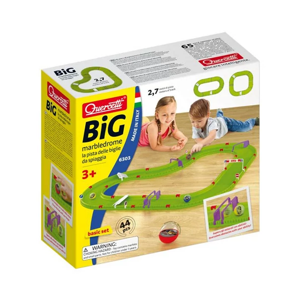 Quercetti: Nagy golyóverseny pálya 2,7m 44 db-os