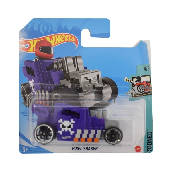 Hot Wheels: Pixel Shaker lila kisautó 1/64 - Mattel