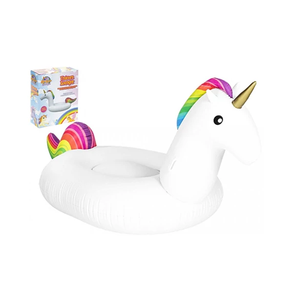 Unikornis felfújható úszósziget 170x100x95cm