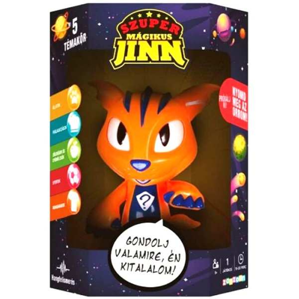 Szuper Mágikus Jinn interaktív játék