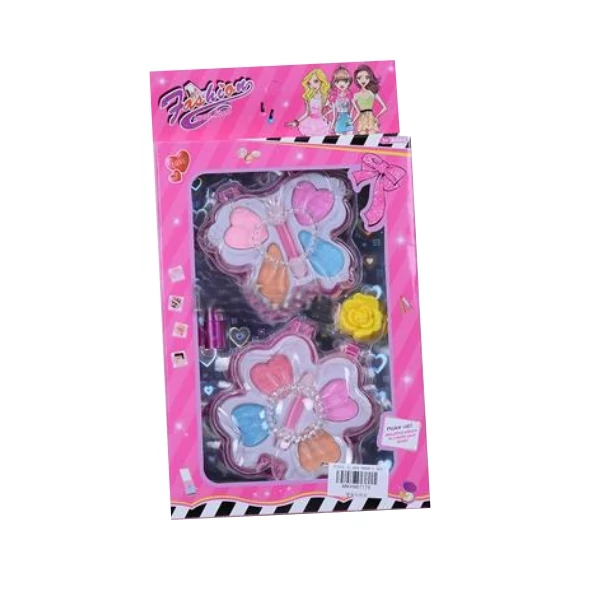 Smink szett pillangó és virág alakú palettával