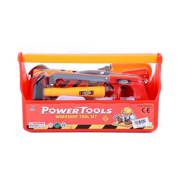 Barkácsszerszámok hordozható ládában