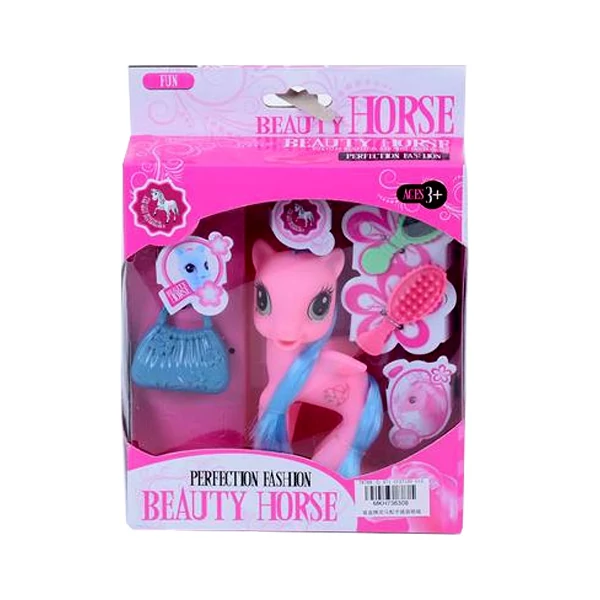 Rózsaszín póni kiegészítőkkel