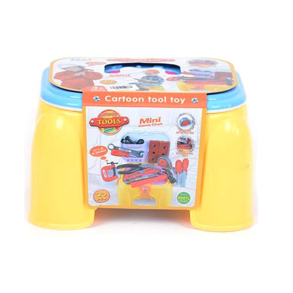 27db-os szerszám készlet hordozható ülőkében