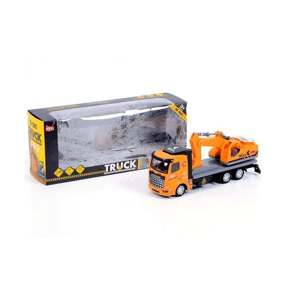 Munkagép szállító teherautó 1/48