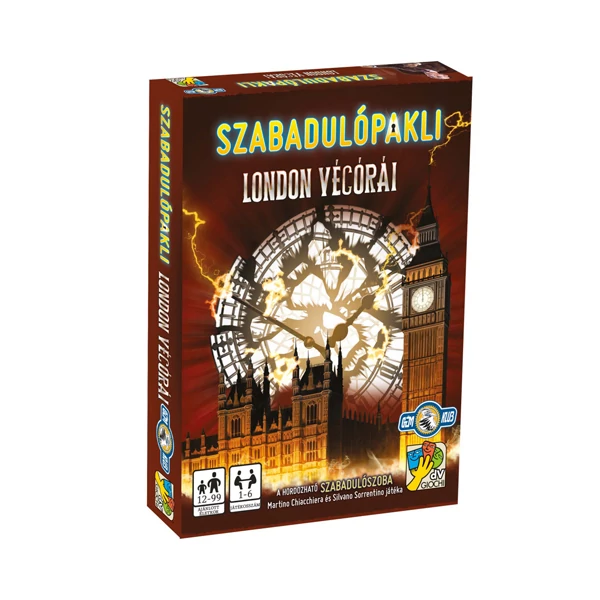 Szabadulópakli: London végórái társasjáték