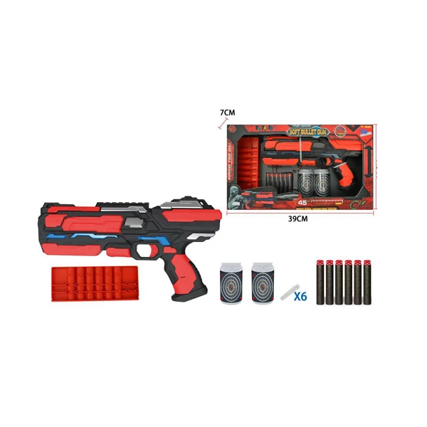 EVA szivacslövő játék fegyver lövedékkel