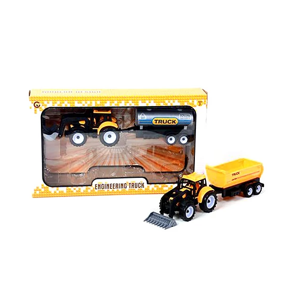 Munkagép különböző pótkocsival 2db-os szett