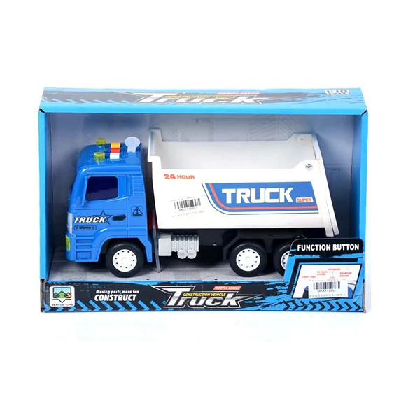 Kék billencs teherautó fénnyel