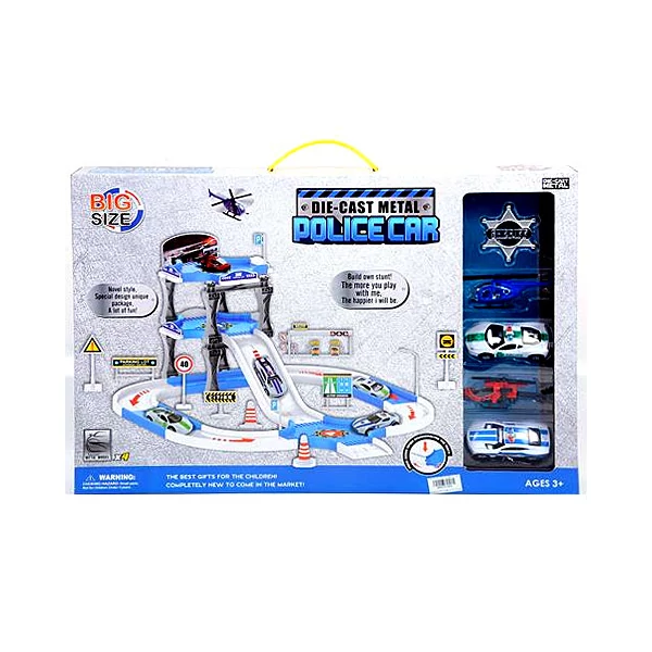 Rendőrségi pályaszett járművekkel