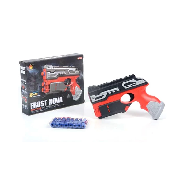 Frost Nova szivacslövő játék pisztoly tölténnyel