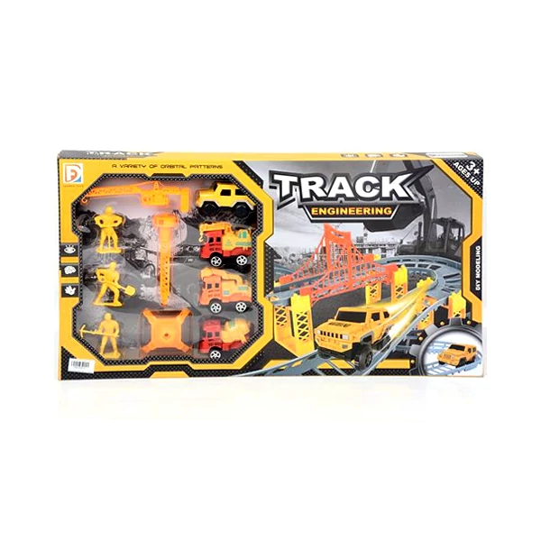 Autópálya munkagépekkel és munkásokkal