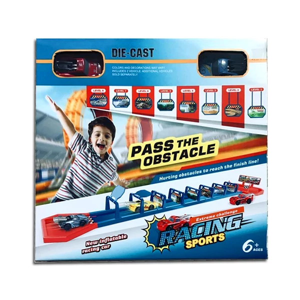 Versenypálya akadályokkal