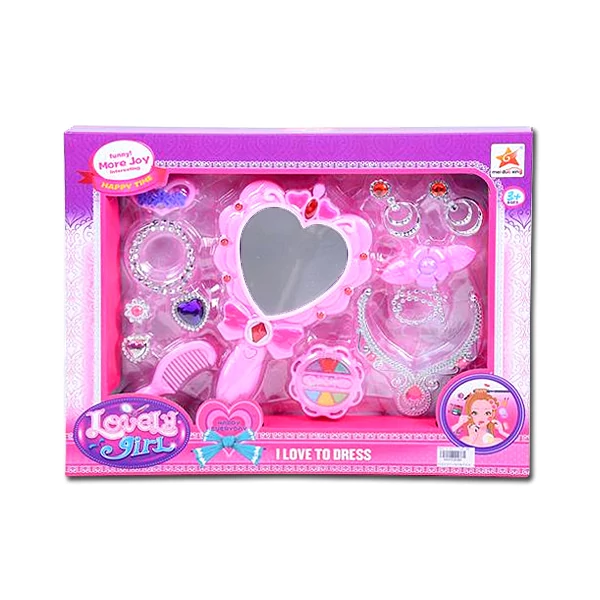 Lovely Girl szépségszett világító tükörrel
