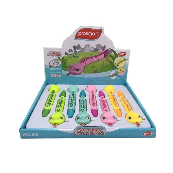 Felhúzható kígyó több színváltozatban