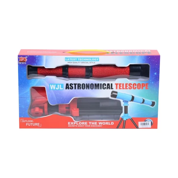 Gyermek csillagászati teleszkóp állvánnyal