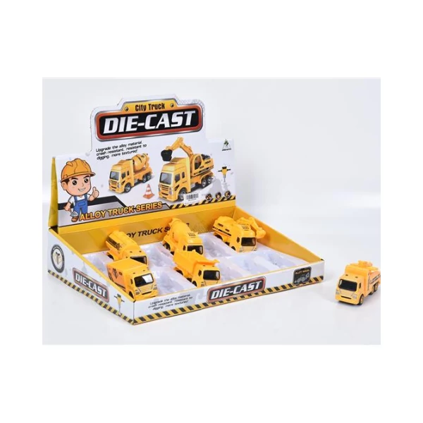 Fém teherautó modellek több változatban